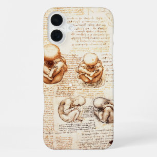 Coque iPhone 16 Plus Vues d'un fœtus dans l'utérus, Ob-Gyn Médical