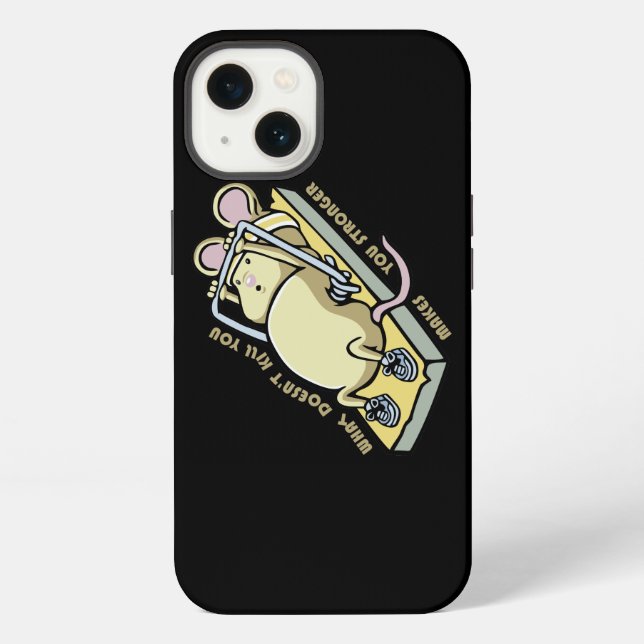 Coque iPhone What doesn't kill you makes you stronger (Verso)
