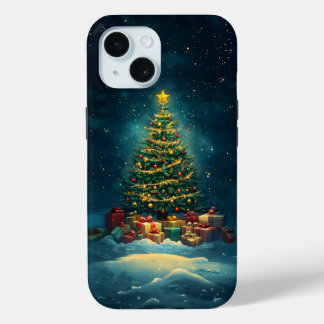 Coque iphone Whimsical Christmas Tree