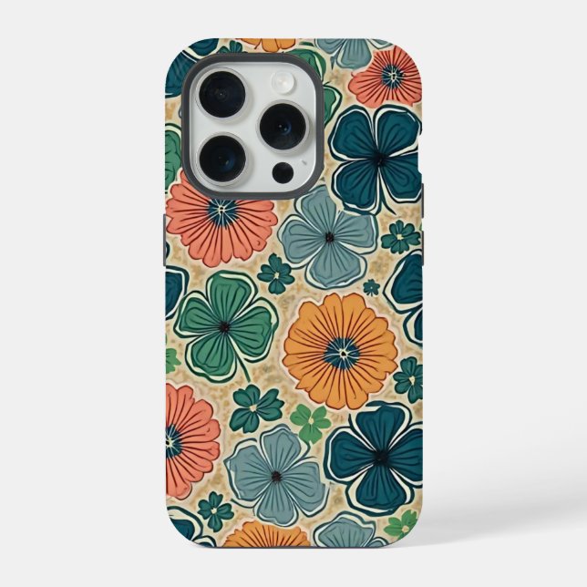 Coque iPhone Wildflowers Harmonious Tones (Verso)