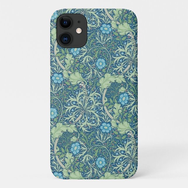 COQUE IPHONE : WILLIAM MORRIS : ALGUES (Dos)