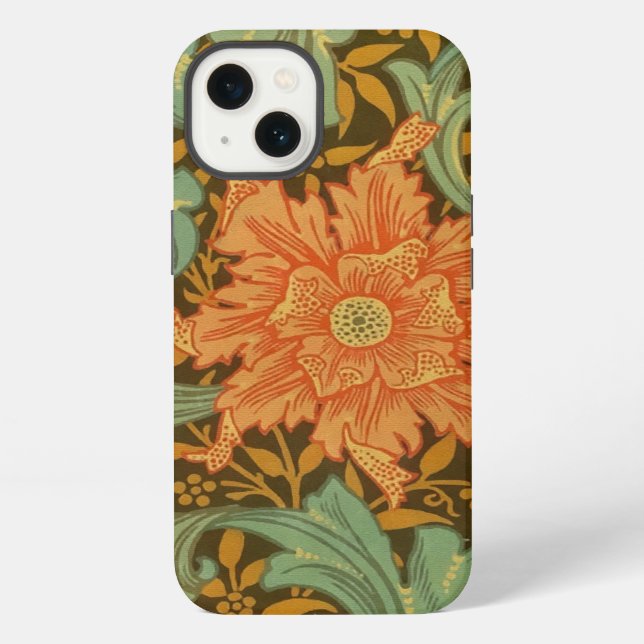Coque iPhone William Morris Single Stem Pattern (Verso)