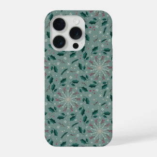 Winter Botanical Snowflake IPhone Case