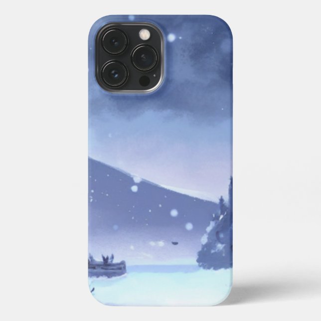 Coque iPhone Winter Wonderland (Verso)