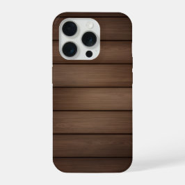 Wood Grain Striped Brown Abstract Fashion Art