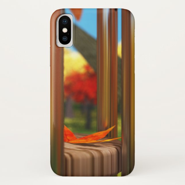 Coque iPhone X Après le coque iphone éolien-Mate (Dos)