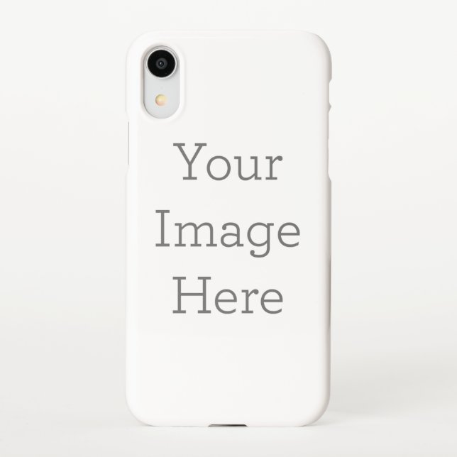iPhone XR Mince Case, Brillante (Dos)