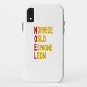 Coque  iPhone XR d'Apple  NOEL TOURISME  EUROPE 