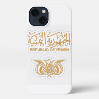 Etui iPhone 13 Yéménite Passeport iPhone 13 Coque  