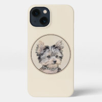 Yorkshire Terrier Puppy Peinture Chien original