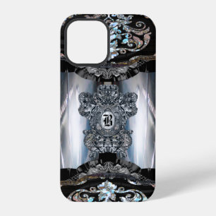 Coque iPhone 12 Pro Zibacho Élégant Monogramme