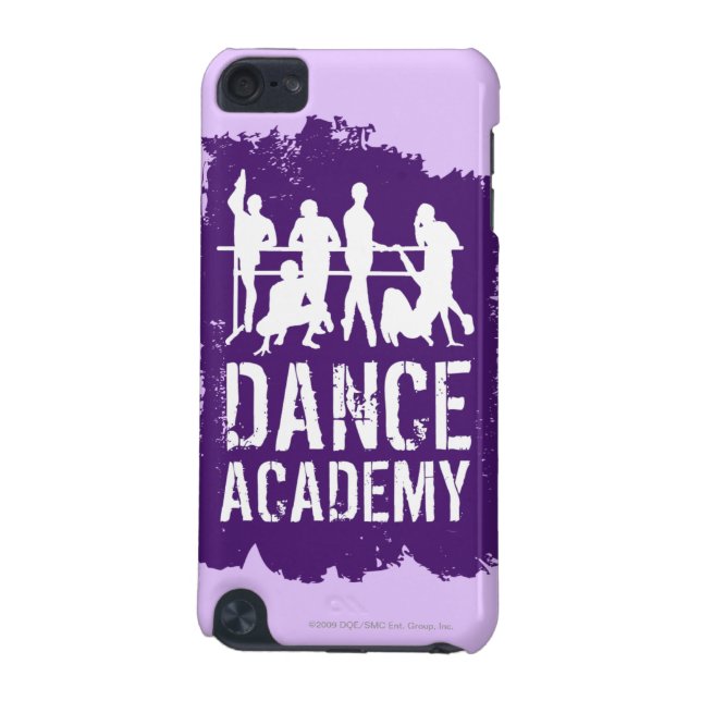 Coque iPod Touch 5G L'académie de danse silhouette le logo (Dos)