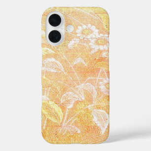 Coque japonais Motif iPhone 16 - Art Floral