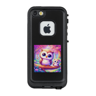 COQUE LifeProof FRÄ’ POUR iPhone SE/5/5s  フクロウの親子