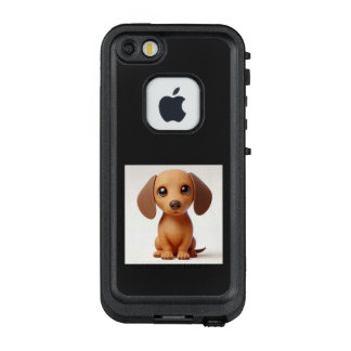 COQUE LifeProof FRÄ’ POUR iPhone SE/5/5s  ミニチュア・ダックスフンドの眼差し