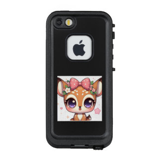 COQUE LifeProof FRÄ’ POUR iPhone SE/5/5s  リボンのバンビちゃん💛