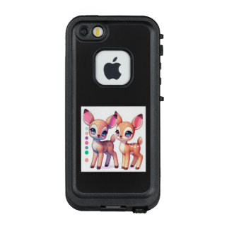 COQUE LifeProof FRÄ’ POUR iPhone SE/5/5s  双子のバンビ