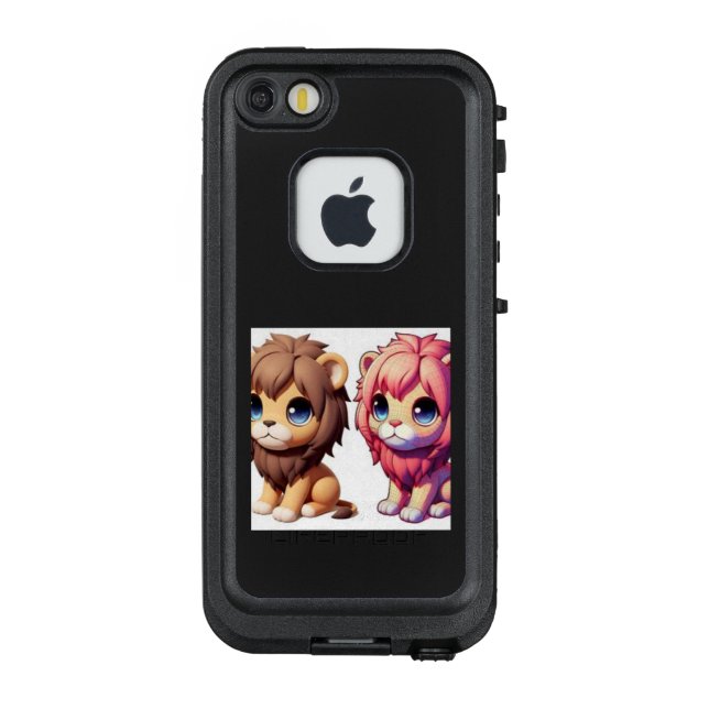 COQUE LifeProof POUR iPhone 双子ライオン (Dos)