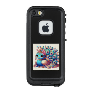 COQUE LifeProof FRÄ’ POUR iPhone SE/5/5s  煌めきの庭で恋をした孔雀
