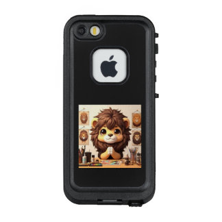 COQUE LifeProof FRÄ’ POUR iPhone SE/5/5s  画家ライオン