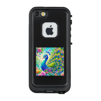 COQUE LifeProof FRÄ’ POUR iPhone SE/5/5s  華麗なる孔雀