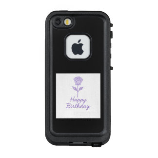 Coque LifeProof FRÄ’ Pour iPhone SE/5/5s Happy Birthday