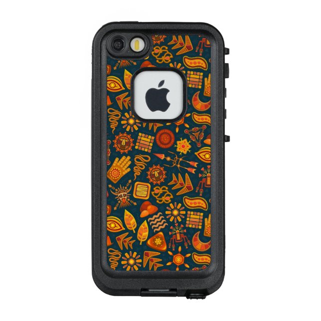Coque LifeProof Pour iPhone Motif tribal (Dos)