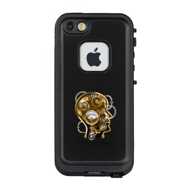 Coque LifeProof Pour iPhone Tête de vapeur avec manomètre (Dos)