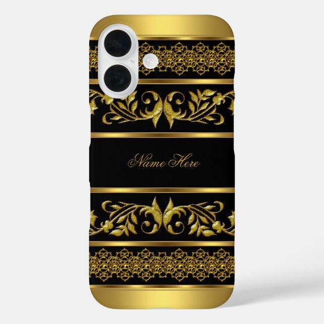 Coque-Mate Coque Gold Look 2 Samsung Galaxy S (Verso)