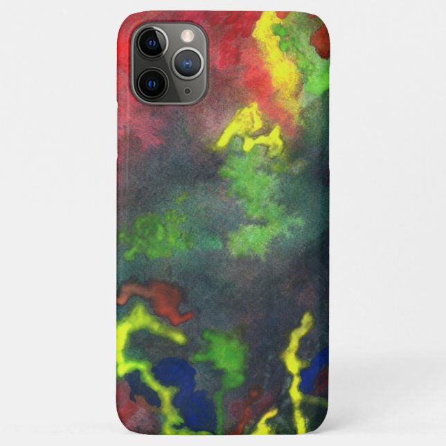 coque-Mate "Red Fusion" iPhone 11 Pro Max Coque (Dos)