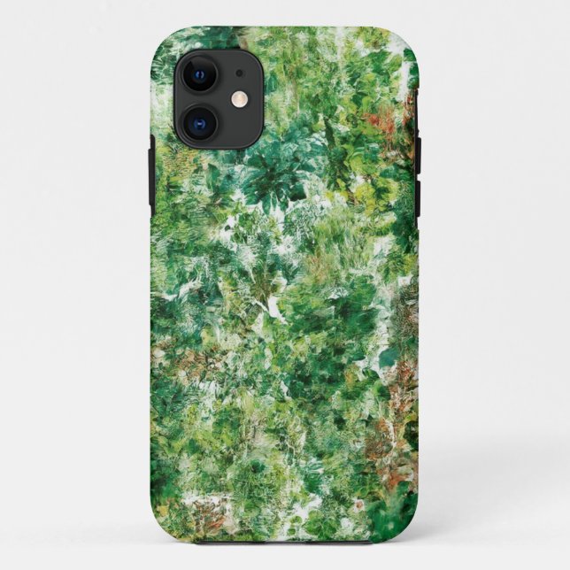 Coque mobile Abstrait Green Forest (Dos)