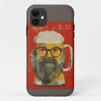 Coque mobile Beared Beer Mug Hipster