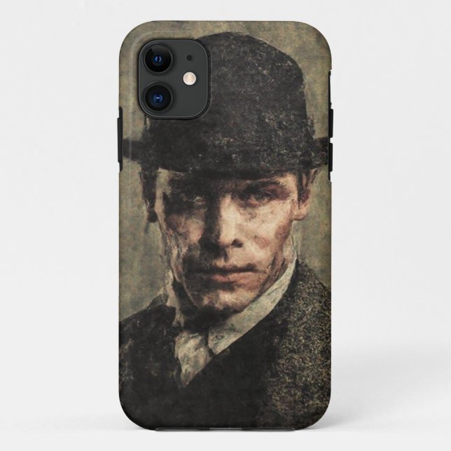 Coque mobile vintage Gangster Portrait (Dos)