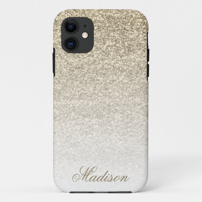Coque Ombre Gold Parties scintillant iPhone 5/5s (Dos)