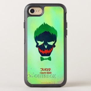 Coque Otterbox Symmetry Pour iPhone 7 Équipe de suicide   Icône Tête de joker