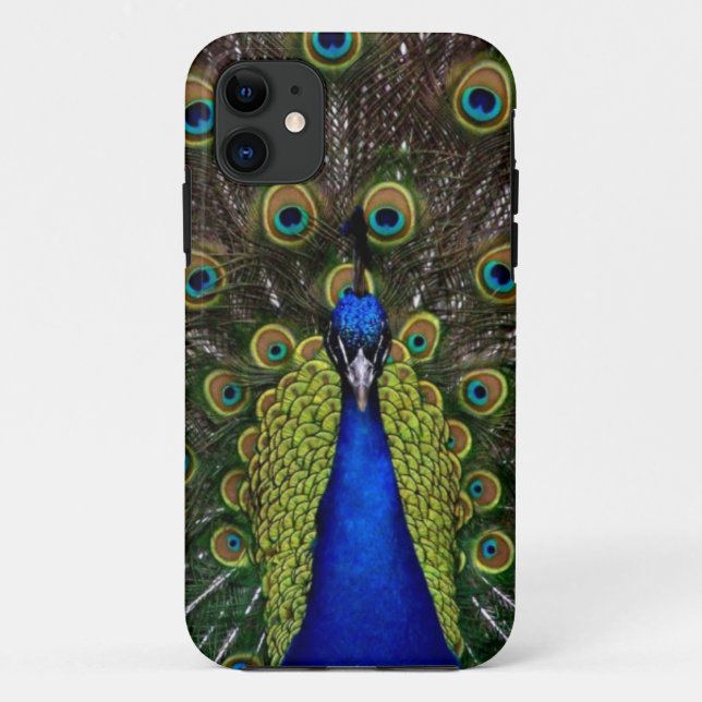 Coque Peacock iPhone5 (Dos)