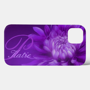 Coque personnalisé Chrysanthemum violet
