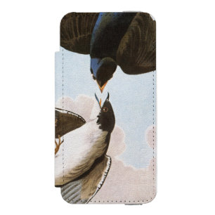 Coque-portefeuille iPhone 5 Incipio Watson™ Audubon : Hirondelle d'arbre