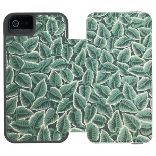 Coque-portefeuille iPhone 5 Incipio Watson™ carnet de papier peint de la maison de Jane Austen