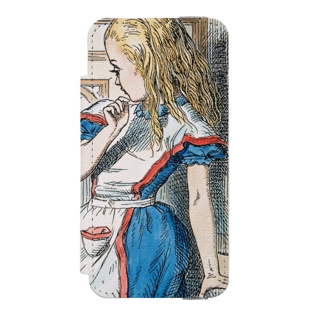Coque Portefeuille Incipio Pour iPhone Carroll : Alice, 1865 (Folio Devant)