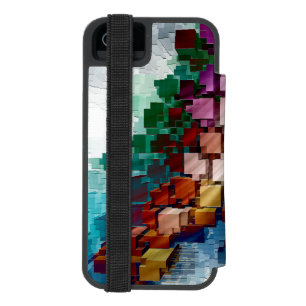 Coque-portefeuille iPhone 5 Incipio Watson™ Centré sur le cube