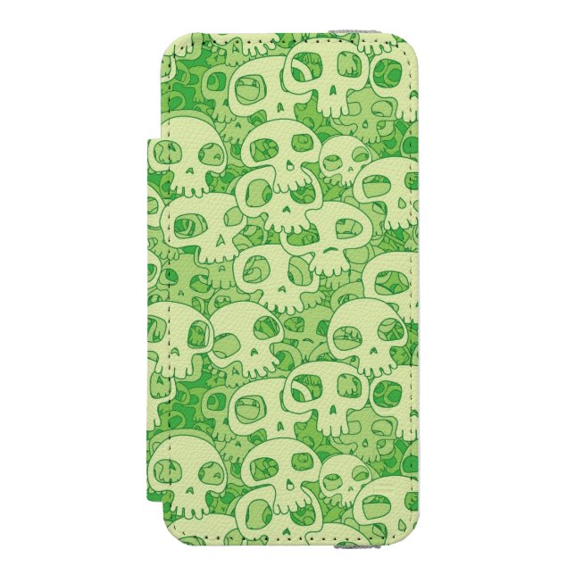 Coque Portefeuille Incipio Pour iPhone Crânes frais (Folio Devant)