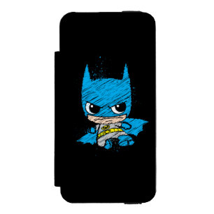 Coque-portefeuille iPhone 5 Incipio Watson™ Croquis Mini Batman