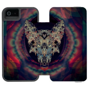 Coque-portefeuille iPhone 5 Incipio Watson™ Cry Loup