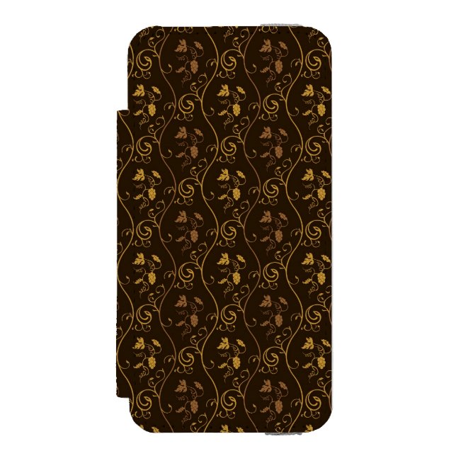 Coque Portefeuille Incipio Pour iPhone Décor de raisins (Folio Devant)