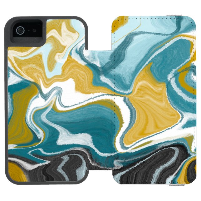 Coque Portefeuille Incipio Pour iPhone Des torrents pacifiques (Folio Ouvert)