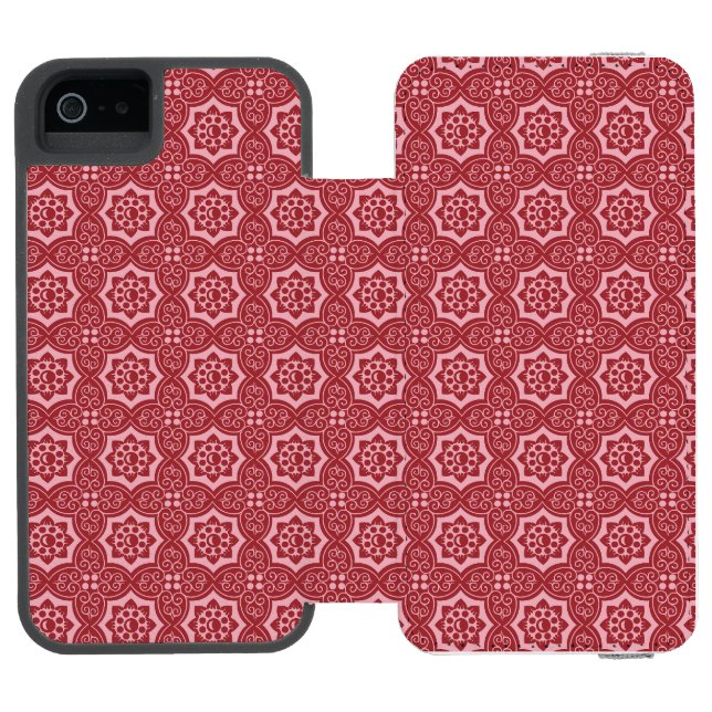 Coque Portefeuille Incipio Pour iPhone Élégant motif floral (Folio Ouvert)