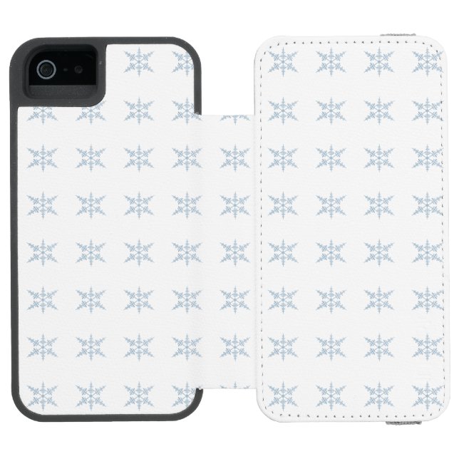 Coque Portefeuille Incipio Pour iPhone Flocon de neige (Folio Ouvert)