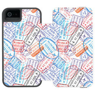 Coque-portefeuille iPhone 5 Incipio Watson™ icône de voyage