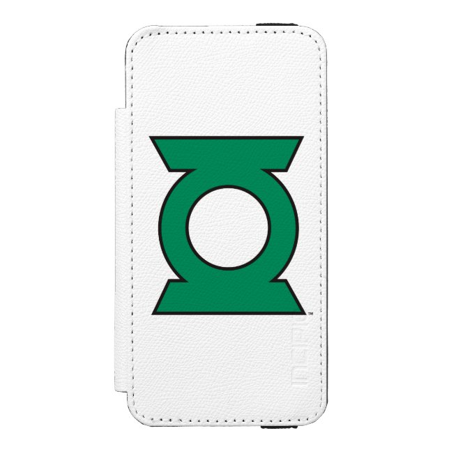 Coque Portefeuille Incipio Pour iPhone Logo de lanterne verte 15 (Folio Devant)